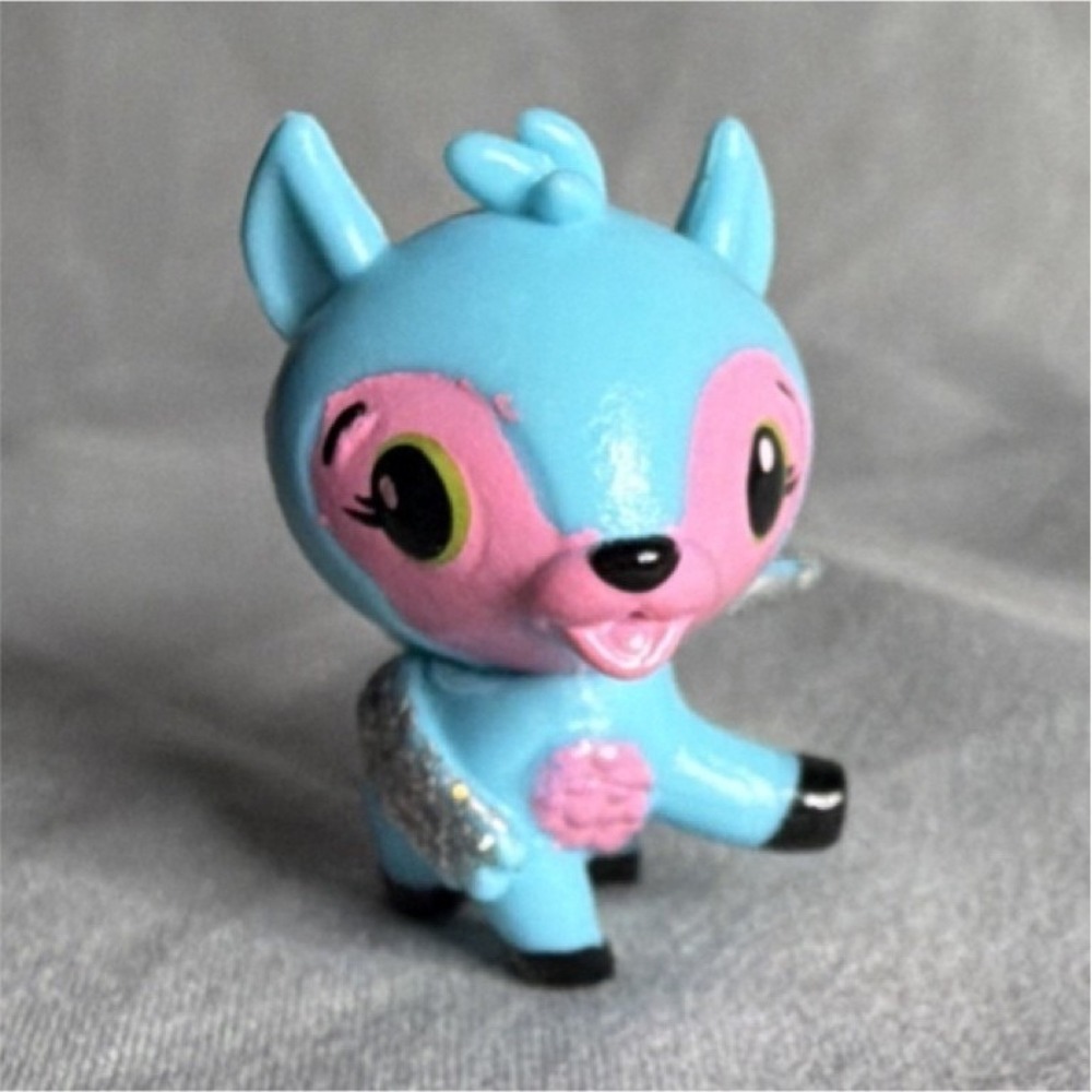 Littlest Pet Shop Horse Figure 70710BDM Blue Pink Glitter Wings 2014